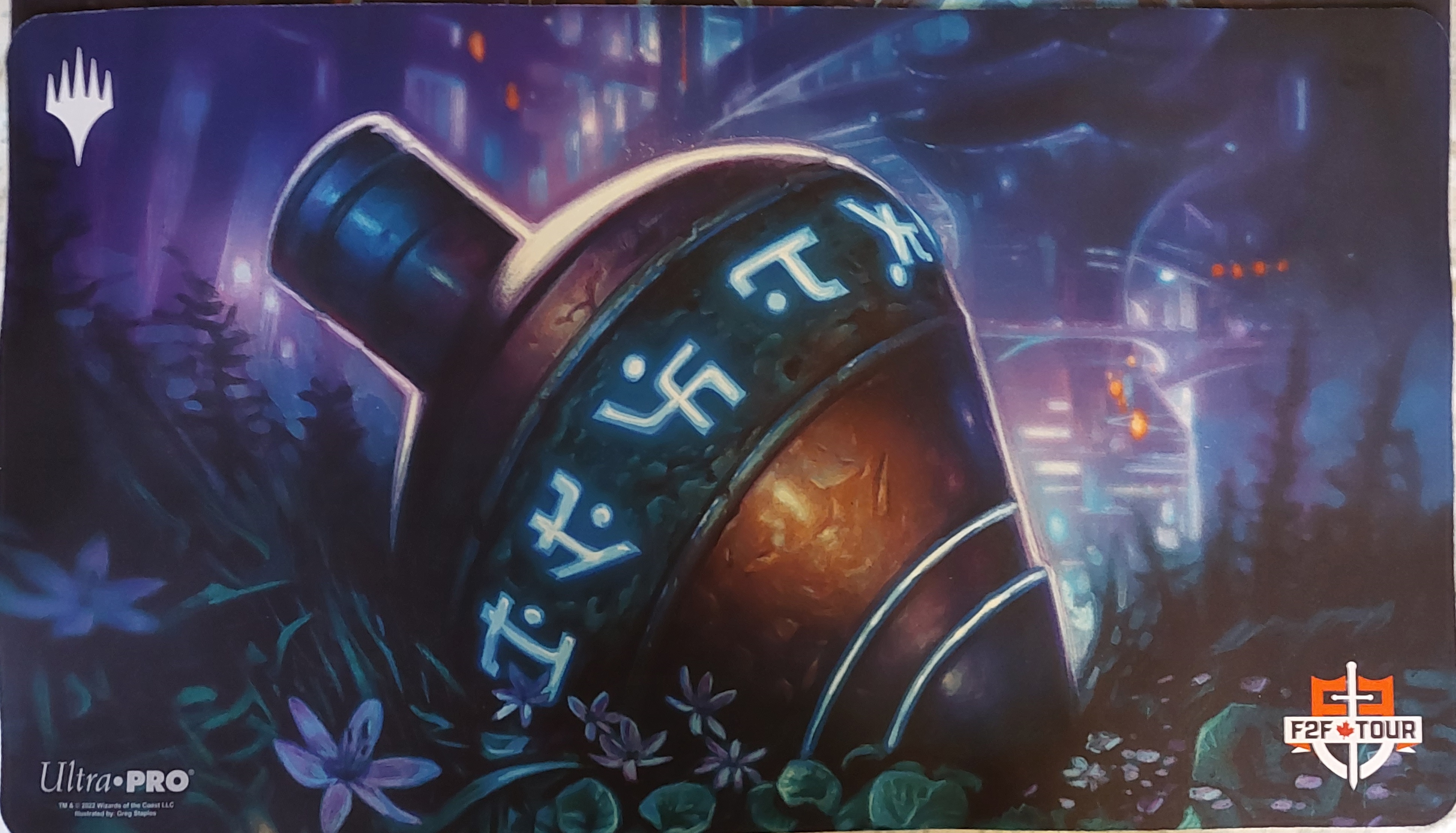 Senseis Divining Top Playmat F2F Tour